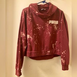 Red Puma Ladies/Teen Hoodie